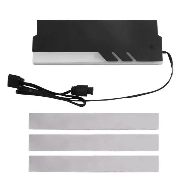 Alt view image 3 of 3 - Computer Memory Heatsink RAM Cooling Vest 5V-3PIN ARGB RAM Memory Heatsink for Desktop PC Memory DDR3 DDR4 DDR5 DDR2