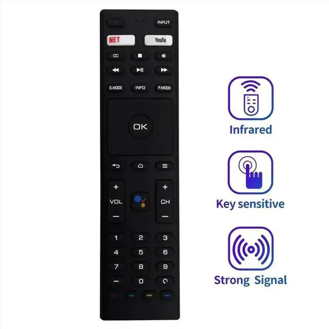 Main image of Replace RM-C3329 Voice Remote Control for Smart 4K UHD LCD HDTV RM-C3359 RM-C3369