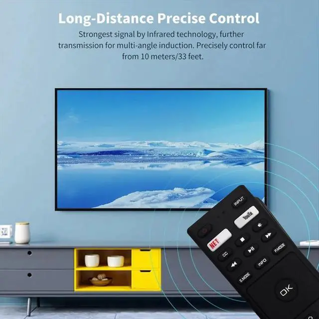 Alt view image 3 of 3 - Replace RM-C3329 Voice Remote Control for Smart 4K UHD LCD HDTV RM-C3359 RM-C3369