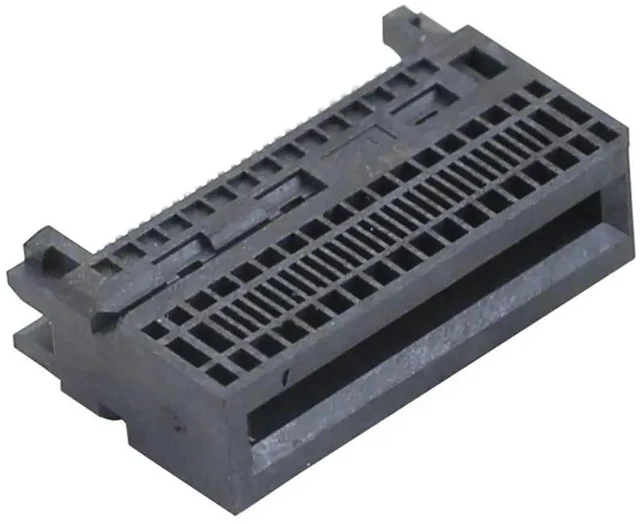 Alt view image 2 of 3 - PCIe Gen-Z Mid-Board Type 1C Receptacle 56-Pin Without Metal Shell or Holes High-Speed Server Connector