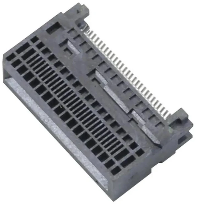 Alt view image 3 of 3 - PCIe Gen-Z Mid-Board Type 1C Receptacle 56-Pin Without Metal Shell or Holes High-Speed Server Connector