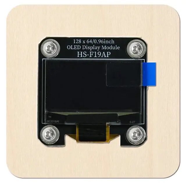 Alt view image 2 of 3 - 0.96inch OLED Display Module Dual-Color 128X64 IIC Communication Display Module for Module