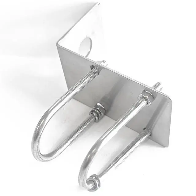 Alt view image 2 of 3 - Antenna Fixed Bracket for Car Radio Balcony Holder Mount Clip Clamp