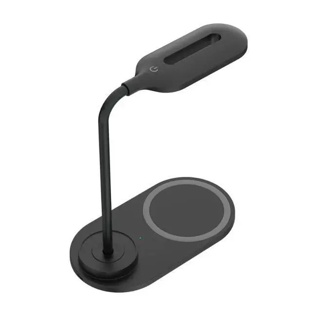 Alt view image 2 of 6 - QC3.0 Fast Charging 15W Desk Lamp Adjustable Light, 3 Color Temperature Options
