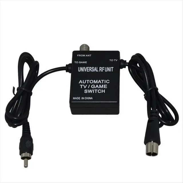 Alt view image 2 of 3 - Universal Unit Adapter Cable Automatic TV Game Switch for for SNES for