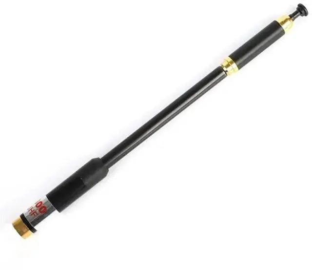 Main image of AL-800 UV Dual Band High Gain 144/430Mhz Walkie Talkie Telescopic Antenna SMA-Male Connector Telescope Rod