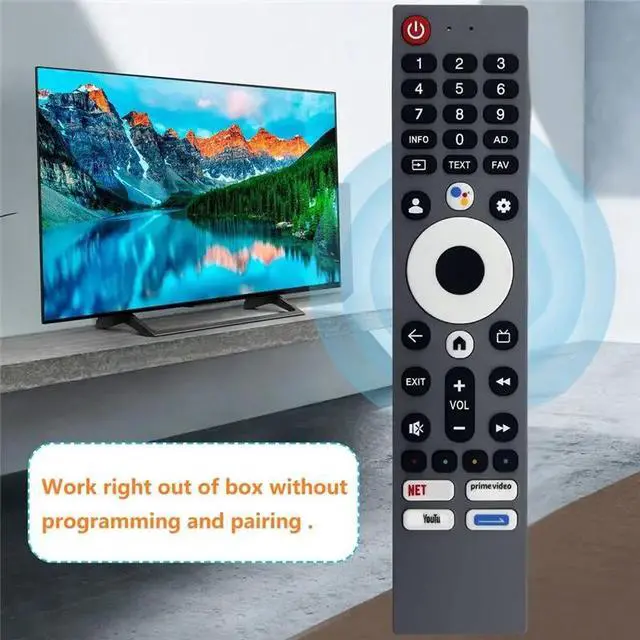 Alt view image 2 of 3 - Replace 55G22 Voice Remote Control For Skyworth 55G22 Smart TV Remote Control A