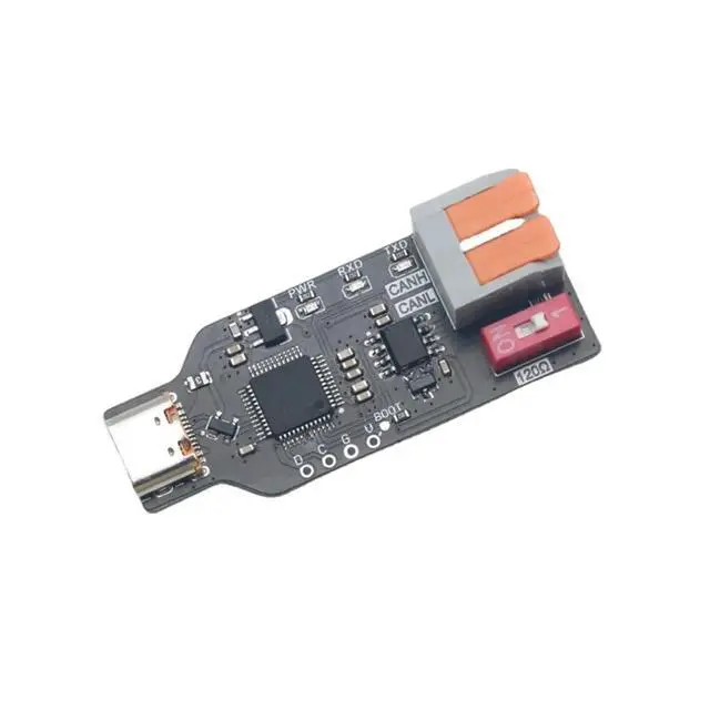 Alt view image 2 of 6 - USBCAN USB to CAN Converter Linux Driver-Free Use Socketcan Compatible with for 6.3V-50V