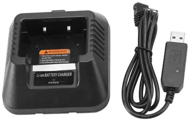Alt view image 3 of 6 - UV-5R Two-Way Radio USB Charger for UV-5R UV-5RA UV-5RB UV-5RC