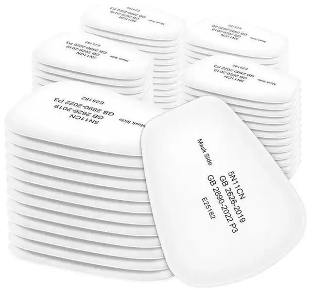 Main image of 100PCS 5N11 Respirator Filter Cotton For 6200