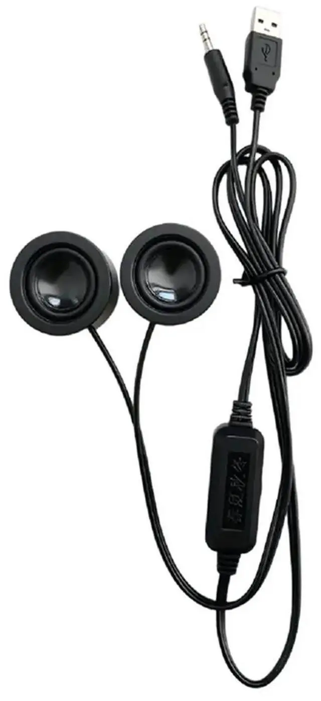 Alt view image 3 of 3 - 4Ohm 6W USB Speaker for PC 3.5mm Audio Input Mini Loudspeaker for Advertising Machine