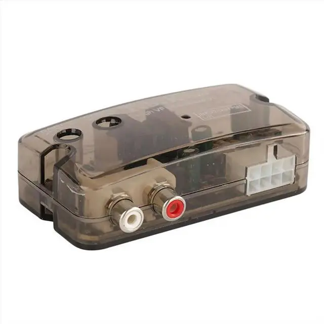 Main image of 12V Auto Car Audio Converter Stereo High to Low Adjustable Frequency Line Speaker Level Converter Adapter