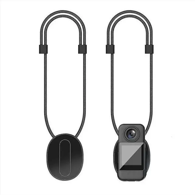 Main image of Magnetic Lanyard C100 Sports Camera Accessories Fixed Back Clip Running Record Black