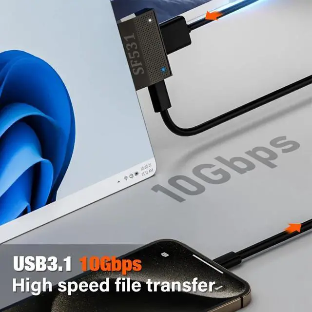 Alt view image 2 of 3 - 45W PD Magnetic Fast Charging Adapter Converter for Pro X 8 7 6 5 4 3 Go Book USB Charger HUB SF532
