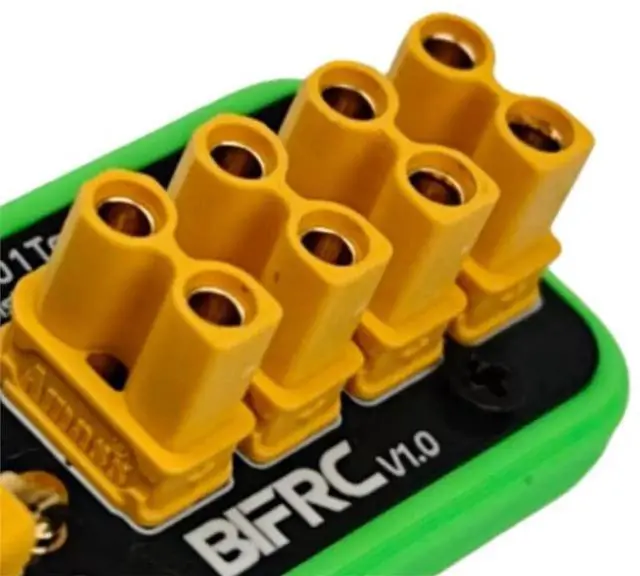 Alt view image 3 of 3 - 30A XT30 Port 1 to 4-Channel Power Distribution Board XT30 Plug Socket Module for RC Model Car/Vehicle/Boat DIY Accessory