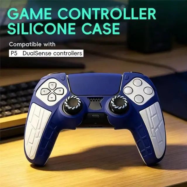 Main image of Silicone Case for with Thumb Grip Caps Special Edition Series Soft Protective Case