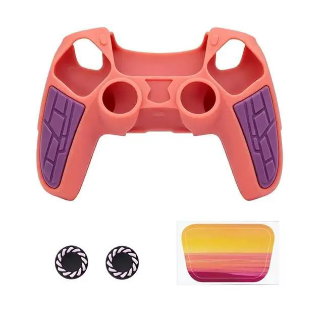 Alt view image 3 of 3 - Silicone Case for with Thumb Grip Caps Kit Soft Protective Case Cover Special Edition Series