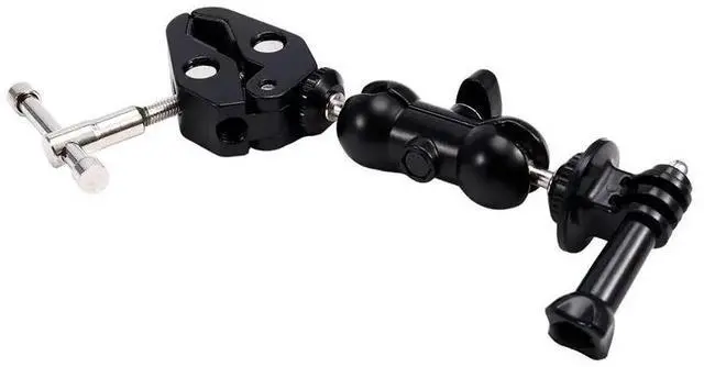 Main image of Motorcycle Bicycle Mount Clamp Universal Bracket DSLR Camera Magic For Action Cameras