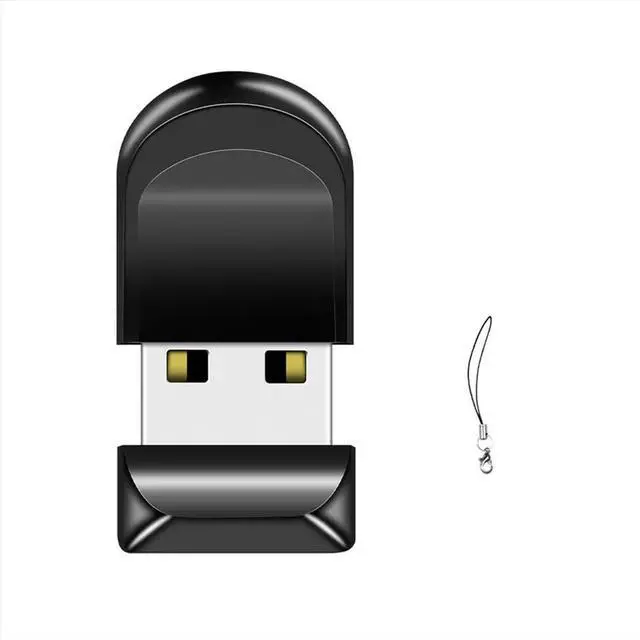 Alt view image 2 of 3 - Mini USB Flash Drives Black Waterproof High Speed Pen Drive 64GB Memory Stick USB Memories Storage for PC