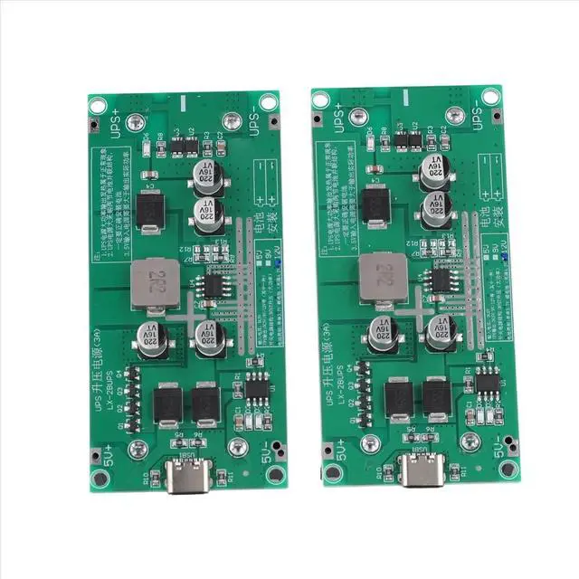 Alt view image 2 of 3 - 2pcs 15W 3A High Power Li-Ion Charging Module 12V Charging Board UPS Uninterruptible Power Converter