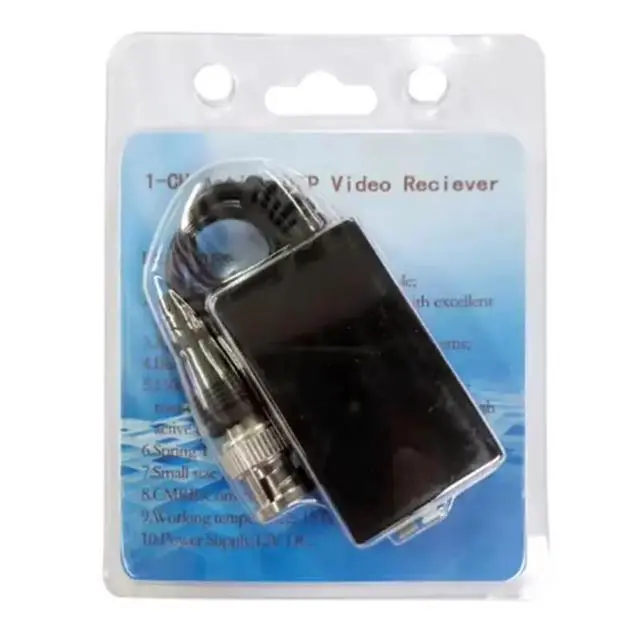 Alt view image 2 of 3 - DC12V 1CH Active UTP Video Balun BNC Video Balun For CCTV Camera DVR System