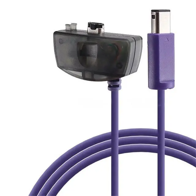 Alt view image 2 of 3 - Game Console Cable for to Link Cable for Advance Game Cube Gamepad Extension Cable