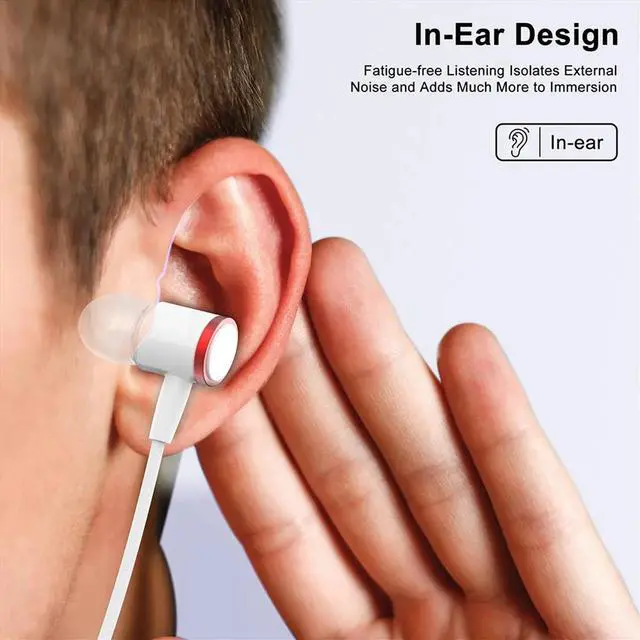 Alt view image 3 of 3 - in-Ear Headphones for 3 Glasses - Ergonomic Earbuds with Immersive 3D Sound, Comfortable Fit