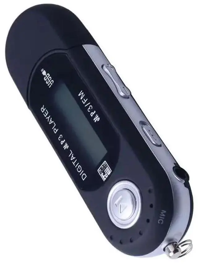 Alt view image 2 of 3 - IDUD MP3 Player Multifunction Player Plug And Play For Listen Music And Office Black