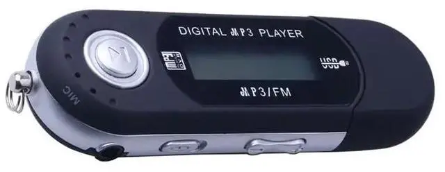 Alt view image 3 of 3 - IDUD MP3 Player Multifunction Player Plug And Play For Listen Music And Office Black