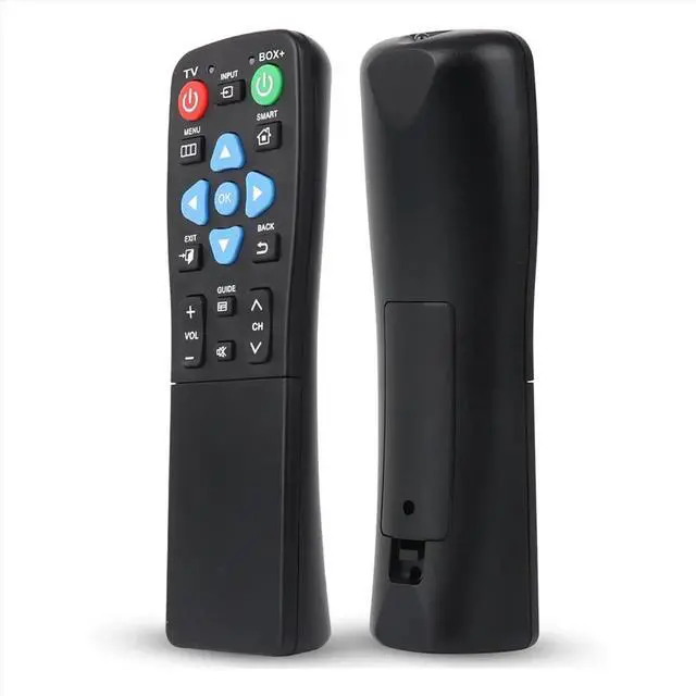 Main image of Universal Remote for Seniors, Elderly - Big Button, 2-Device Control, Learning Functions, TV, DVD, Streaming