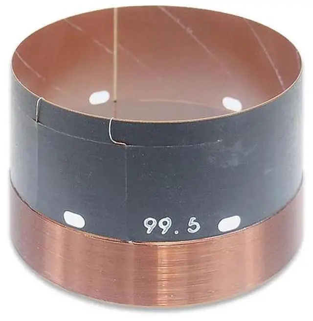 Main image of 99.5mm DJ Speaker Subwoofer Voice Coil 1400W Peak Woofer Bass Repair Parts With High Power Copper Wire Glass Fiber Former