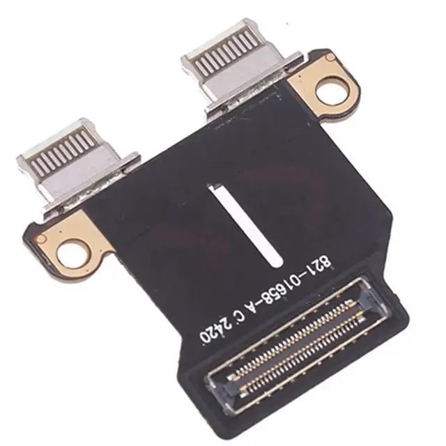 Alt view image 3 of 3 - For For A2337 A2179 A1932 821-01658-A Type-C USB DC Power Charging Interface Port Flex Cable Power Source
