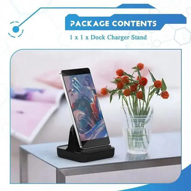 Alt view image 2 of 3 - Type-C Dock USB C 3.1 Cradle Charging Station For Android Phone 5V 2A For Type-C Smartphones