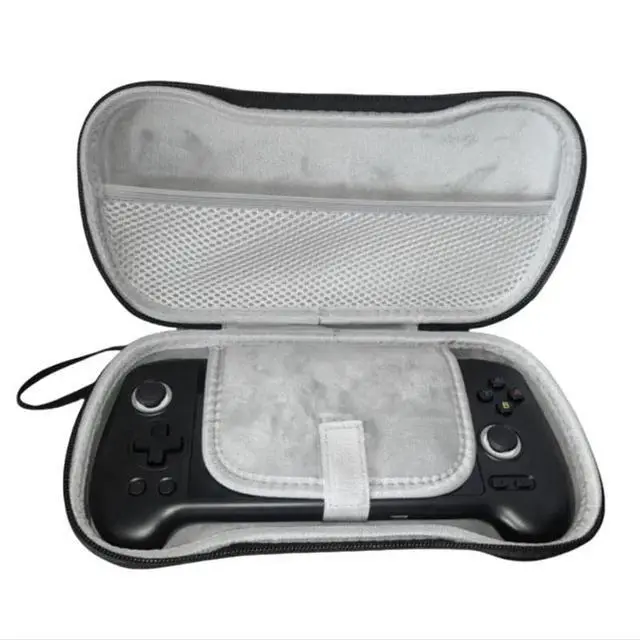 Alt view image 2 of 3 - Protective Shockproof Carrying Case For Anbernic RG557/RG556 Game Console Storage Bag With Handheld Design