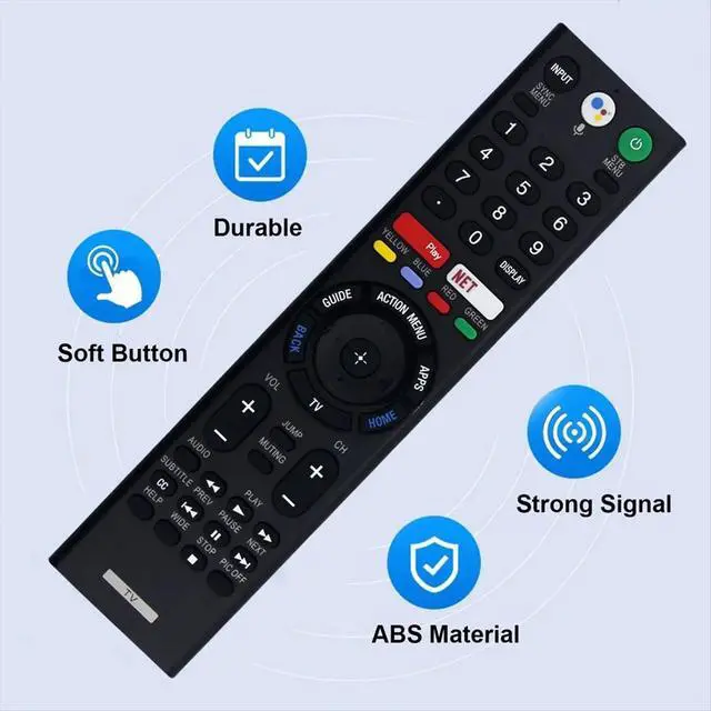 Alt view image 2 of 3 - Replace RMF-TX310U Voice Remote Control for TV XBR-43X800 GXBR-60X830F XBR-55X900F -65X750F -75X780F