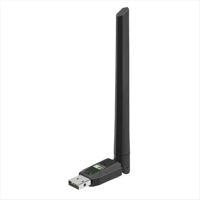 Alt view image 3 of 3 - 600Mbps USB Bluetooth 5.0 Adapter 2.4G 5GHz Wi-Fi Antenna Dual Band 802.11ac Mini Network Card Receiver