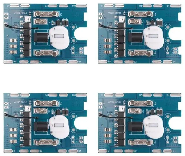 Main image of 4X Charging Protection Board 5S 21V 25A Lithium Pack Protection Circuit Board Module For