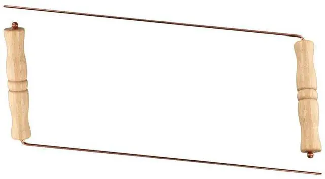 Main image of Copper Dowsing Rods Kit For Divination Tool - Natural Wooden Handles Divining Rods