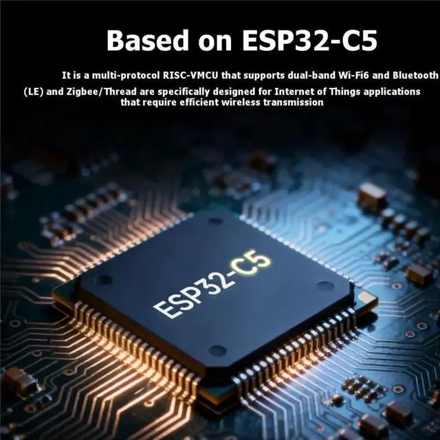Alt view image 2 of 3 - -C5 Mini Dev Board 32-Bit RISC-V MCU 6 2.4/5GHz Dual-Band Bluetooth 5 for IoT and Projects A