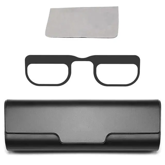 Alt view image 3 of 3 - Magnetic Eyeglass Frame Replacement Kit for Air2 with Storage Box and Cloth