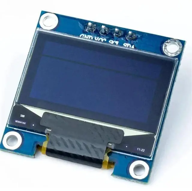 Alt view image 2 of 3 - 0.96 Inch OLED Display Screen Module SPI 128x64 3.3V-5V Blue for ESP8266 2pcs