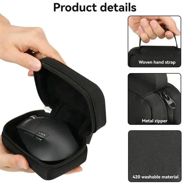 Main image of Carrying Case Universal Soft Sponge Mouse Storage Bag Handbag for MX Anywhere 3S / G Pro X