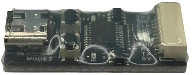 Main image of Online Download Debugger Support WCH RISC-V Architecture MCU/SWD Interface ARM Chip 1 Serial Port to USB Channel