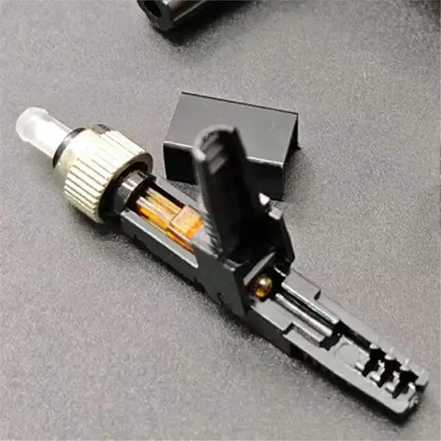 Alt view image 2 of 3 - Embedded FTTH Fiber Optic Quick Connector Carrier-GradeFC UPC Round Head Single-Mode Fiber Optic Assembly Fast Connector