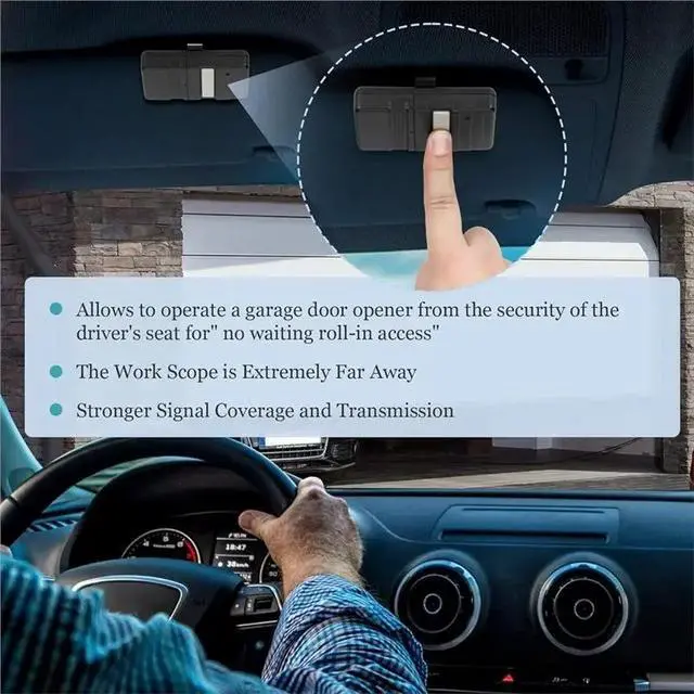 Alt view image 2 of 3 - Garage Door Opener Remote Genie Universal Garage Door Opener Remote Arage Door Opener