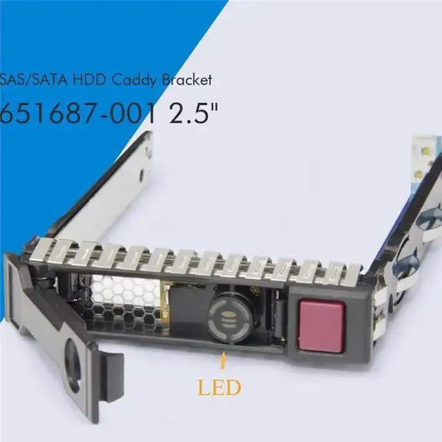 Main image of 2.5 inch SFF SAS SATA HDD Tray 651687-001 for G8 Gen8/G9 DL380P 651699 DL360P 651699-001 ML350E ML310E