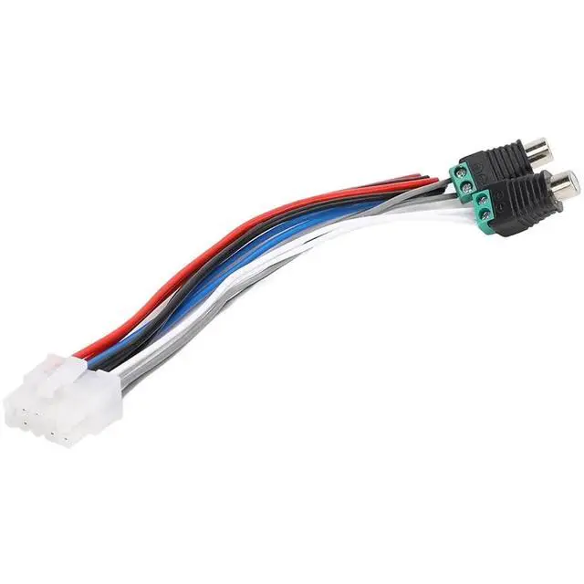 Alt view image 3 of 3 - Power Input Speaker Wire Harness 10 Pin Plug with for Jack 10Pin Power Harness Plug for Dual TBX10A Amplifier