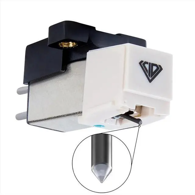 Main image of Magnetic Stylus Replacement Universal Phonograph Magnet Turntable Needle with Stylus