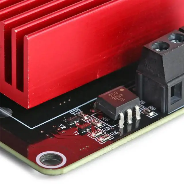 Alt view image 2 of 3 - Heat Bed Module Heating Controller Accessories 3D Printer Parts Heat Bed Controller for MKS MOSFET MOS Module 30A