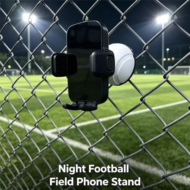 Main image of Mobile Phone Fence Mount for Baseball Softball Camera Holder Volleyball Court Phone Mount for Record Football Tennis